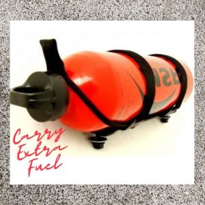 Carry extra fuel bottle