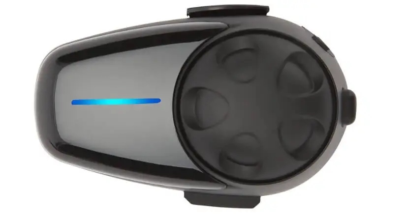 Motorcycle Bluetooth Intercom with Universal Microphone Kit, Sena SMH10-11