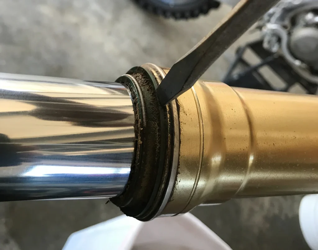 How To Effectively Clean Leaking Fork Seals On Your Dirt Bike